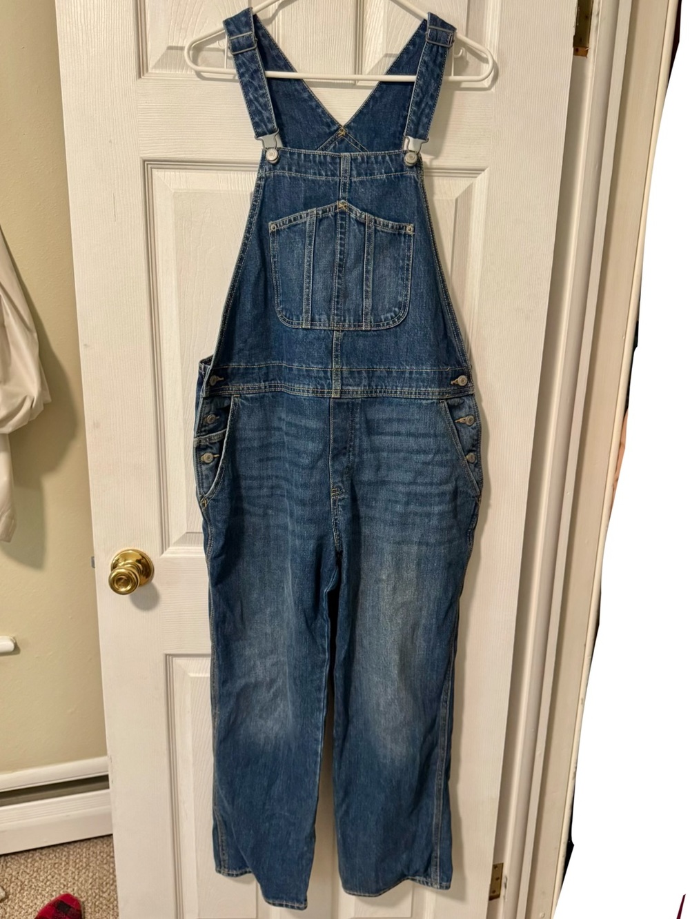 Old Navy Women’s Classic Blue Denim Overalls